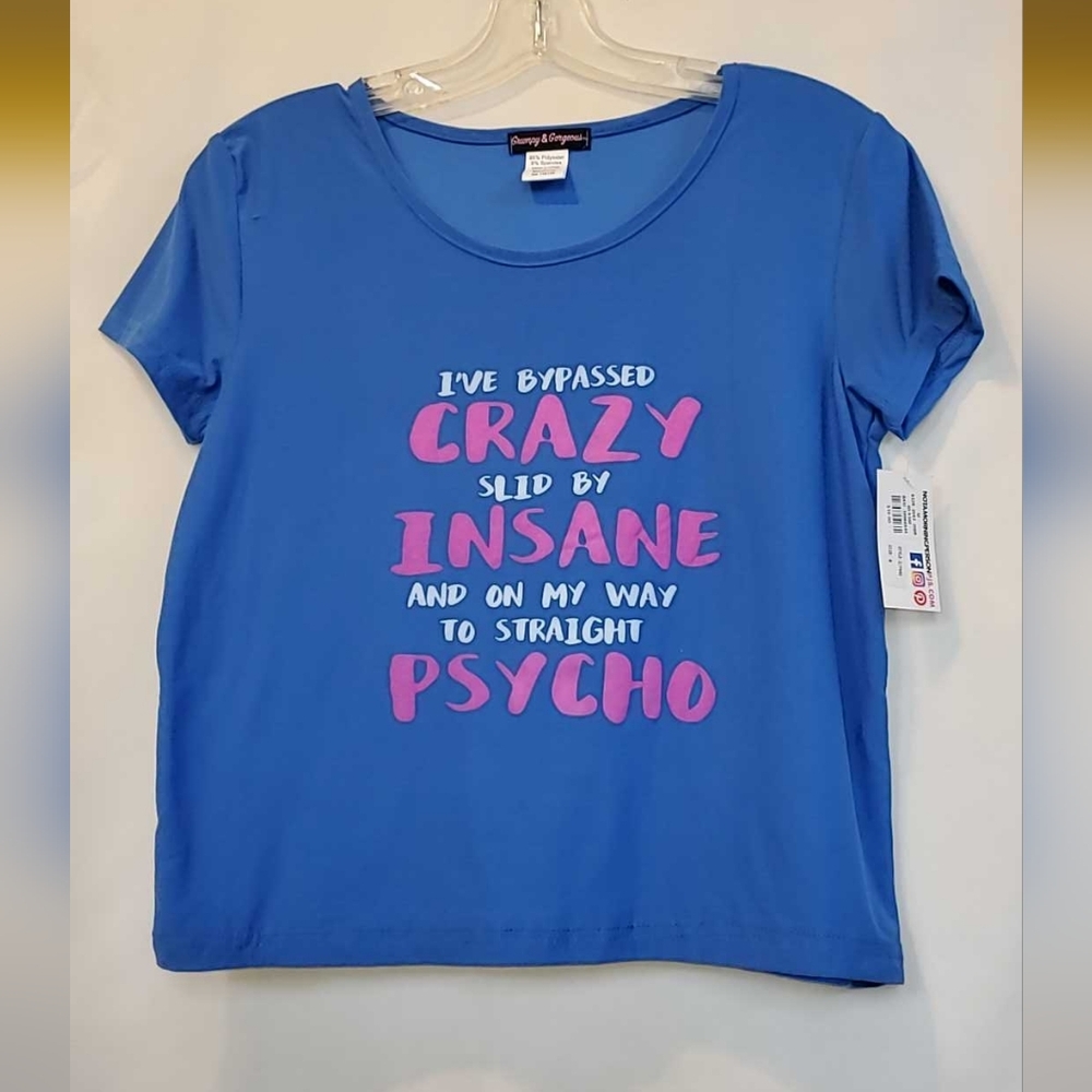 Blue Graphic Tee